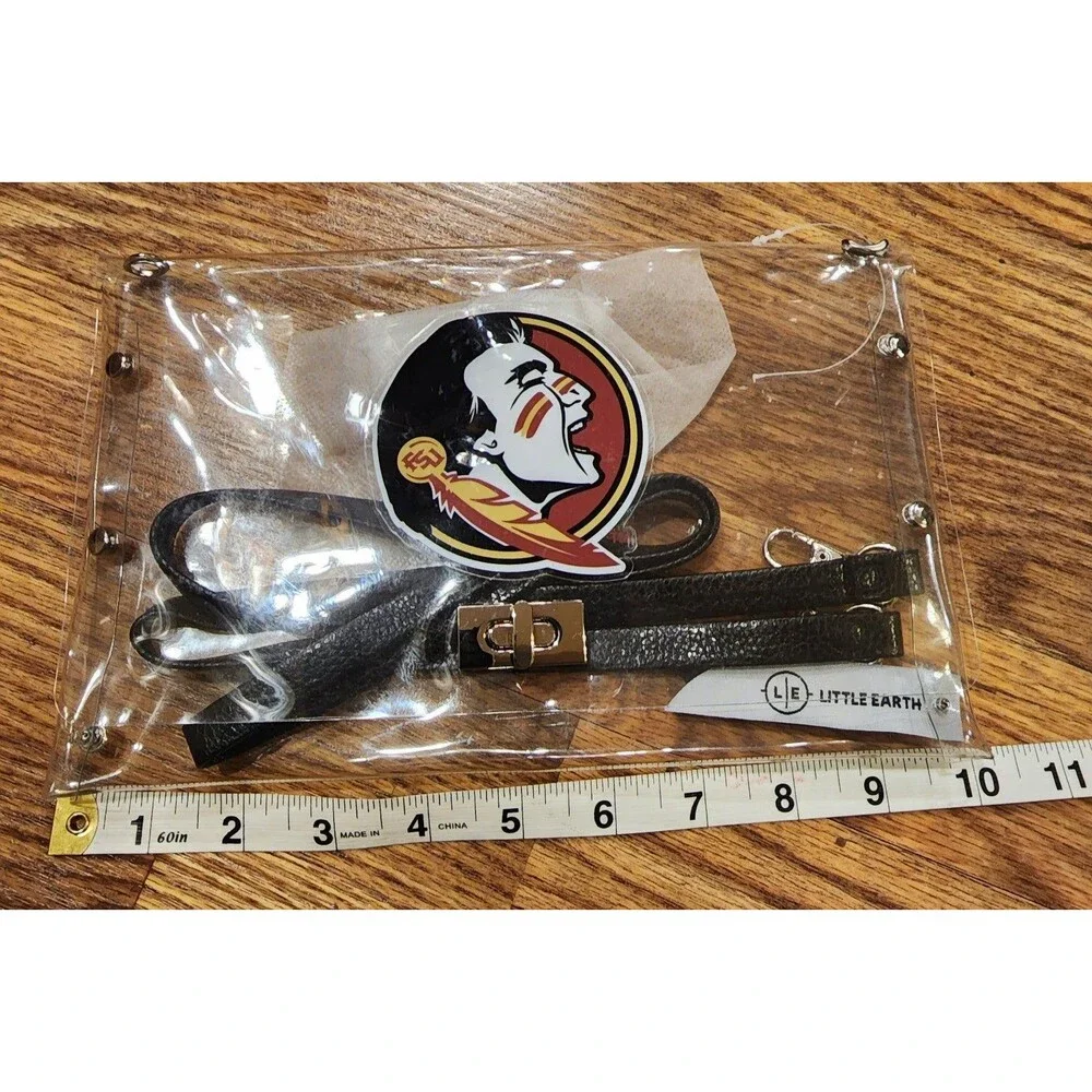 Florida State Seminoles Clear Envelope Purse